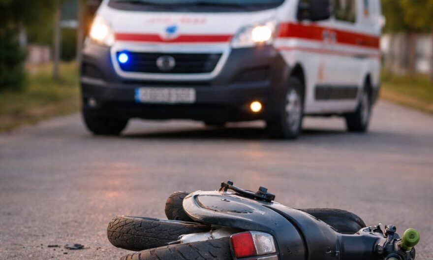 У Дніпровському районі легковик збив дитину на скутері